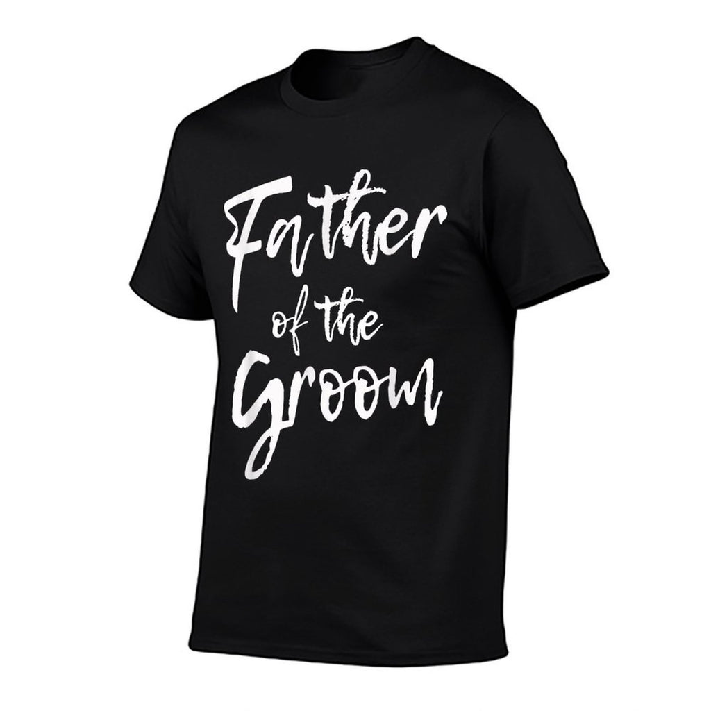 Matching Bridal Party for Family Father of The Groom  Trendy Pattern T-Shirt