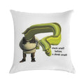 Check Urself before U Shrek Urself Meme Soft Style Accent Throw Pillow