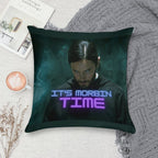 It's Morbin Time - Morbius Gang - Morbius Meme Design by Indranyx Designs Soft Decorative Cover Throw Pillow