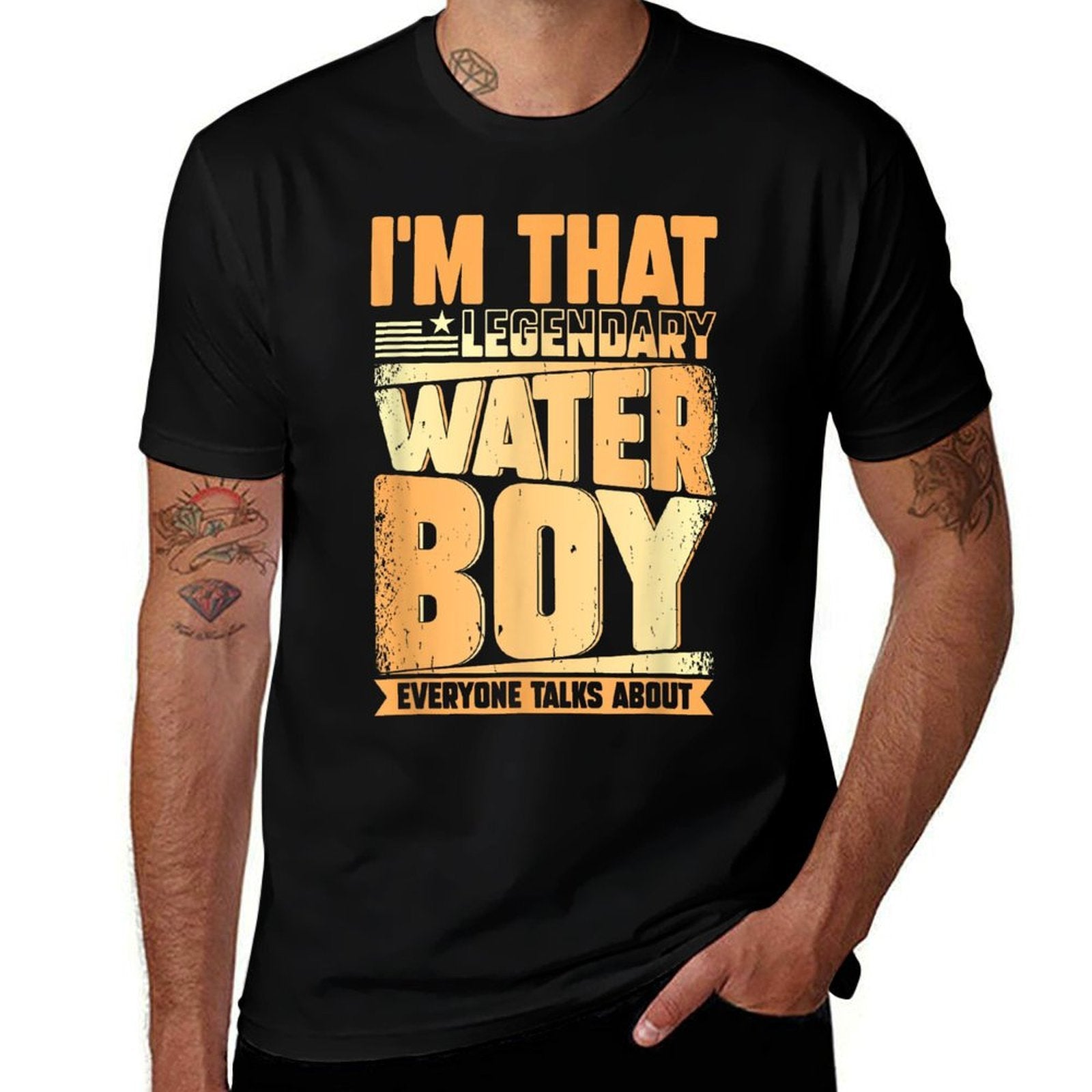 Funny Waterboy Football Team Manager Hydration Specialist  Vintage-inspired T-Shirt