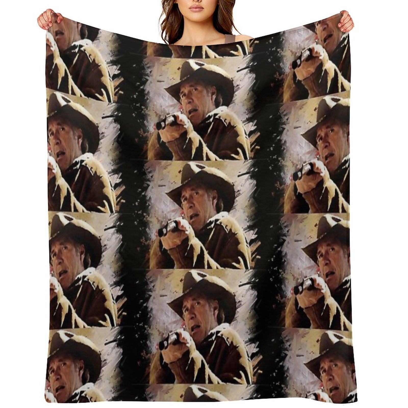 Sheriff Walt Longmire Quick-dry Throw Blanket