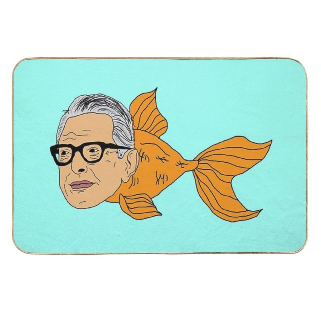 Jeff Goldfish  Dirt-Trapping Bath Mat