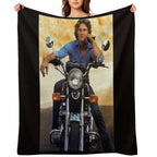 Patrick Swayze - Poster Eco-conscious Throw Blanket