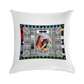 Classic 'BBC Test Card' Soft Ultra-Soft Texture Throw Pillow