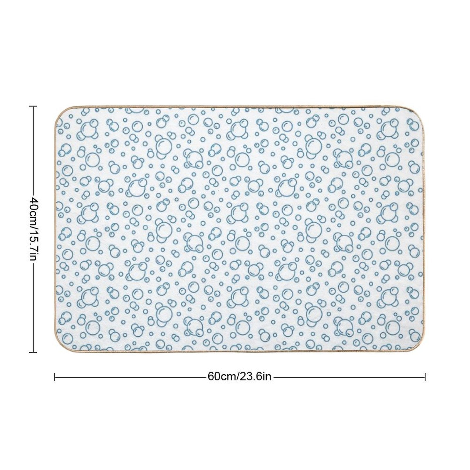 Bubbles Fun  Long-Lasting Bath Mat