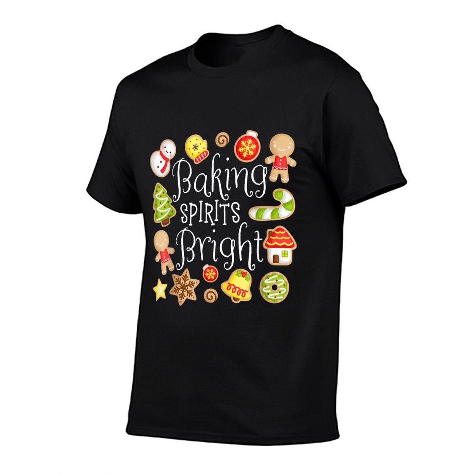 Baking Spirits Bright Christmas Gingerbread Lover Xmas Party  Affordable Price T-Shirt