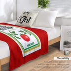 Ketchup Halloween 2023 Costume Family Group Matching Couple Mustard Mayo Gift-ready Throw Blanket