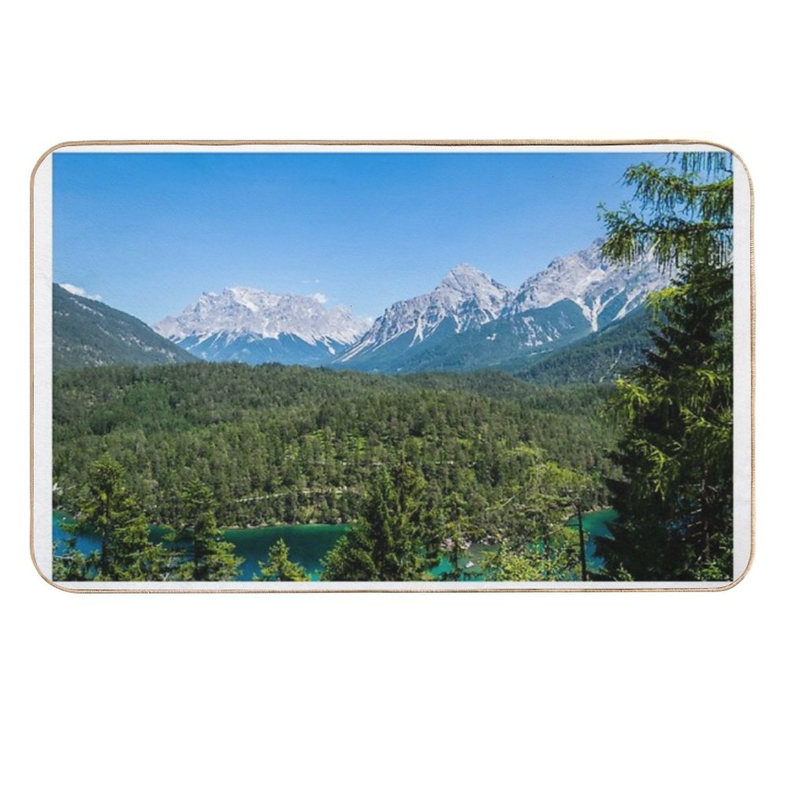 The Fern Pass Austria  Long-Lasting Bath Mat