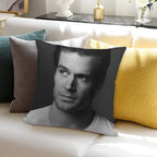 Henry Cavill Soft Hidden Zipper Throw Pillow