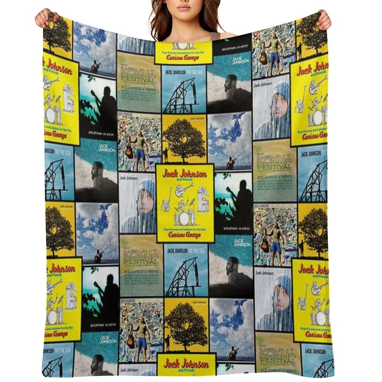 Greatest Albums Premium Throw Blanket