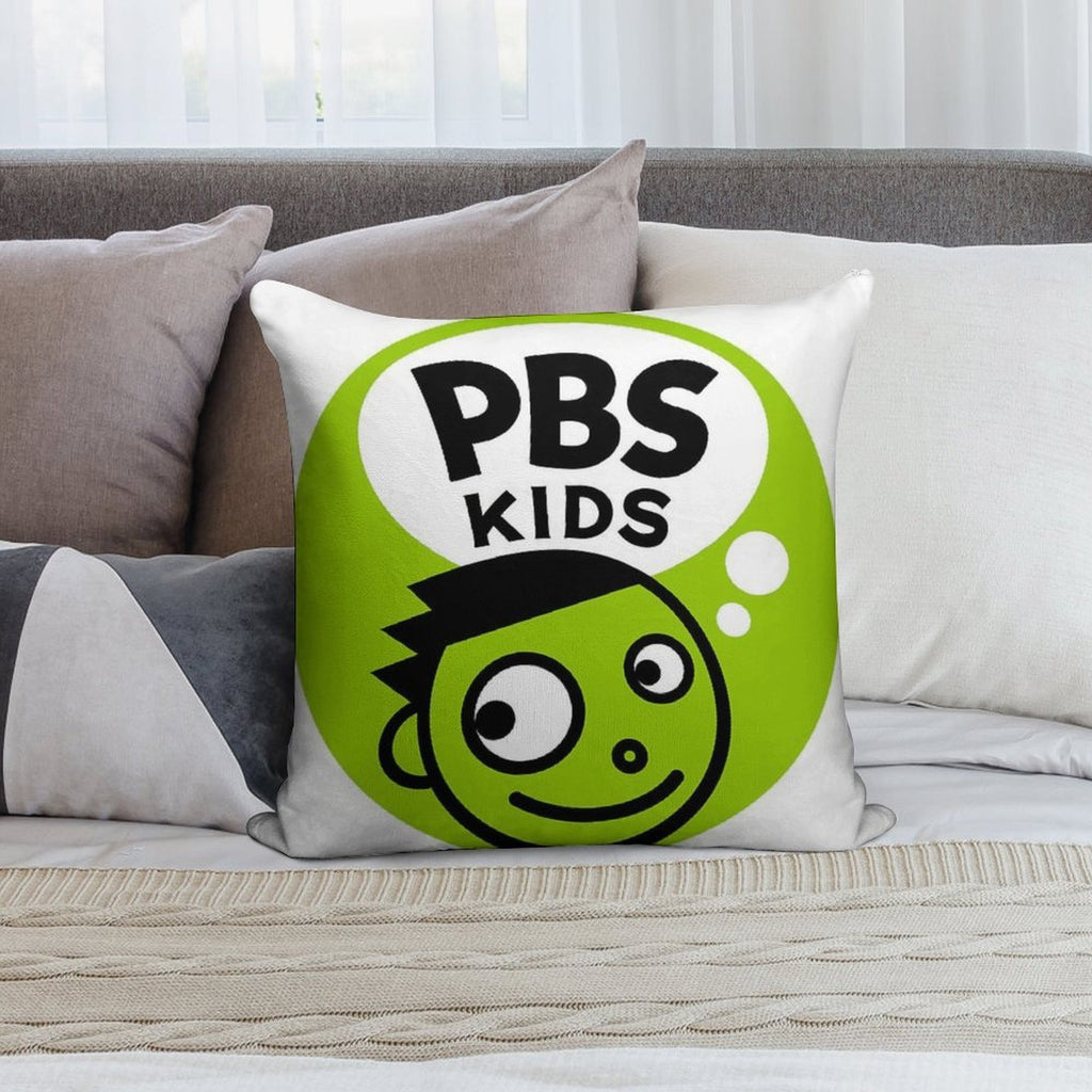 Pbs Kids Nostalgia Soft Luxury Feel Throw Pillow