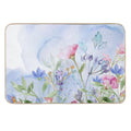 A Beautiful Blooming in The Garden  Repositionable Bath Mat