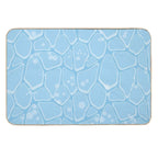 Light Blue Water Durable Bath Mat
