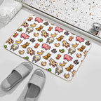 Stardew Valley Animals Durable Bath Mat