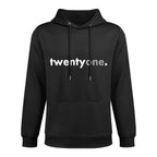 Minimalist Twenty-One 21st Birthday Shape Retention Hoodie
