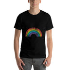 Rainbow Vintage 80s Retro Style Women Men Girls Gift  Affordable Price T-Shirt