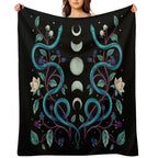 Serpent Moon All-season Throw Blanket