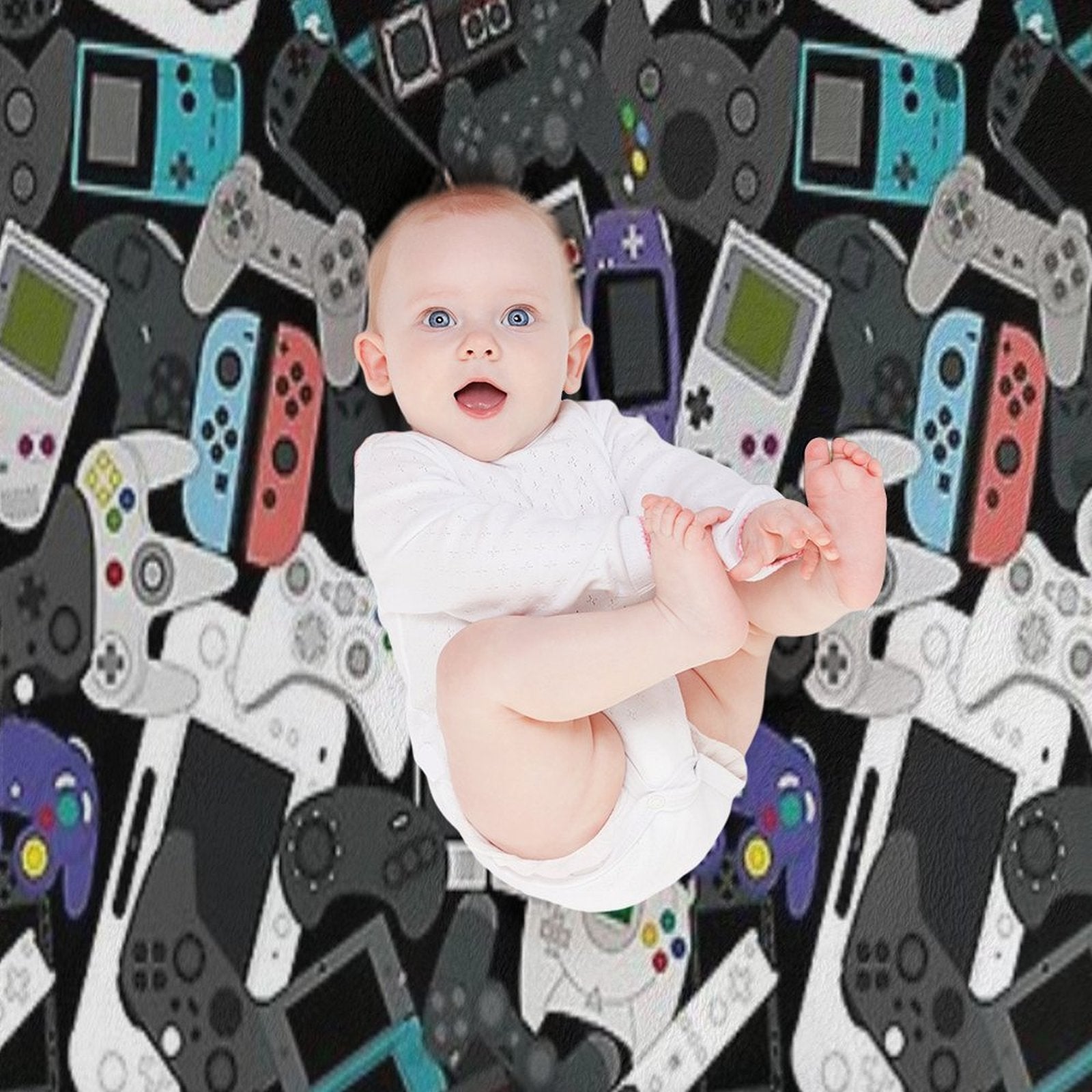 GAMER CONTROLLER ALL Multi-functional Throw Blanket