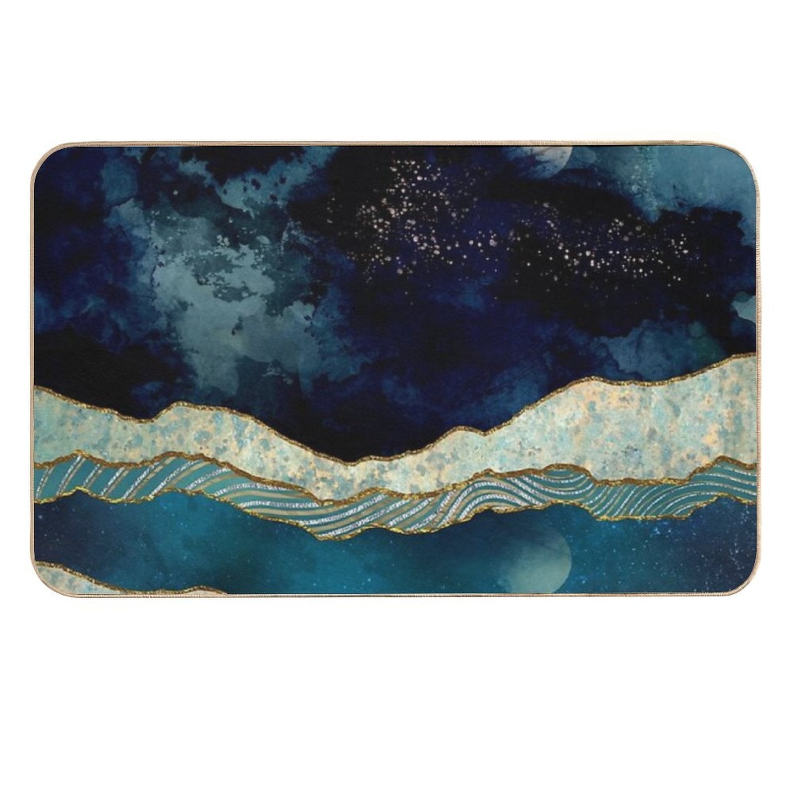 Indigo Sky  Absorbent Bath Mat