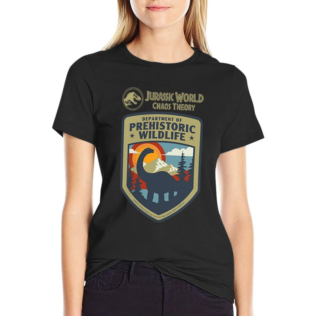 Jurassic World Chaos Theory Pocket Hit, Small, Black  Polyester Blend T-Shirt