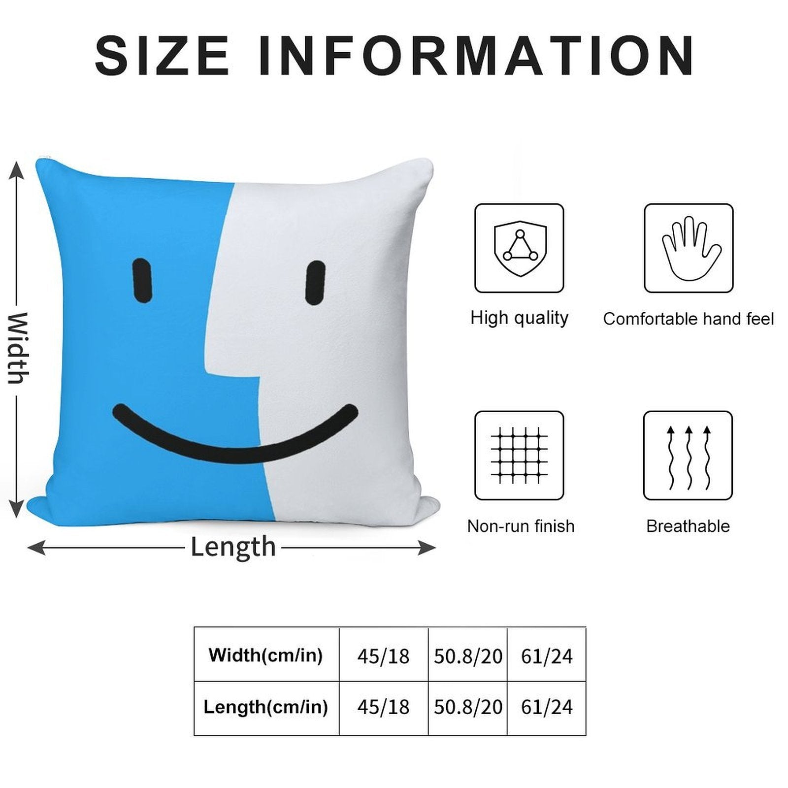 Mac OS Soft Ultra-Soft Texture Throw Pillow