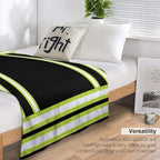 Fire Department, Fire Department Clothing, Fire Department Clothing, Design, Material Quick-dry Throw Blanket