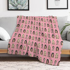 The Mugshot Housewives of New York City - For Fans of RHONY And Bravo TV All-season Throw Blanket