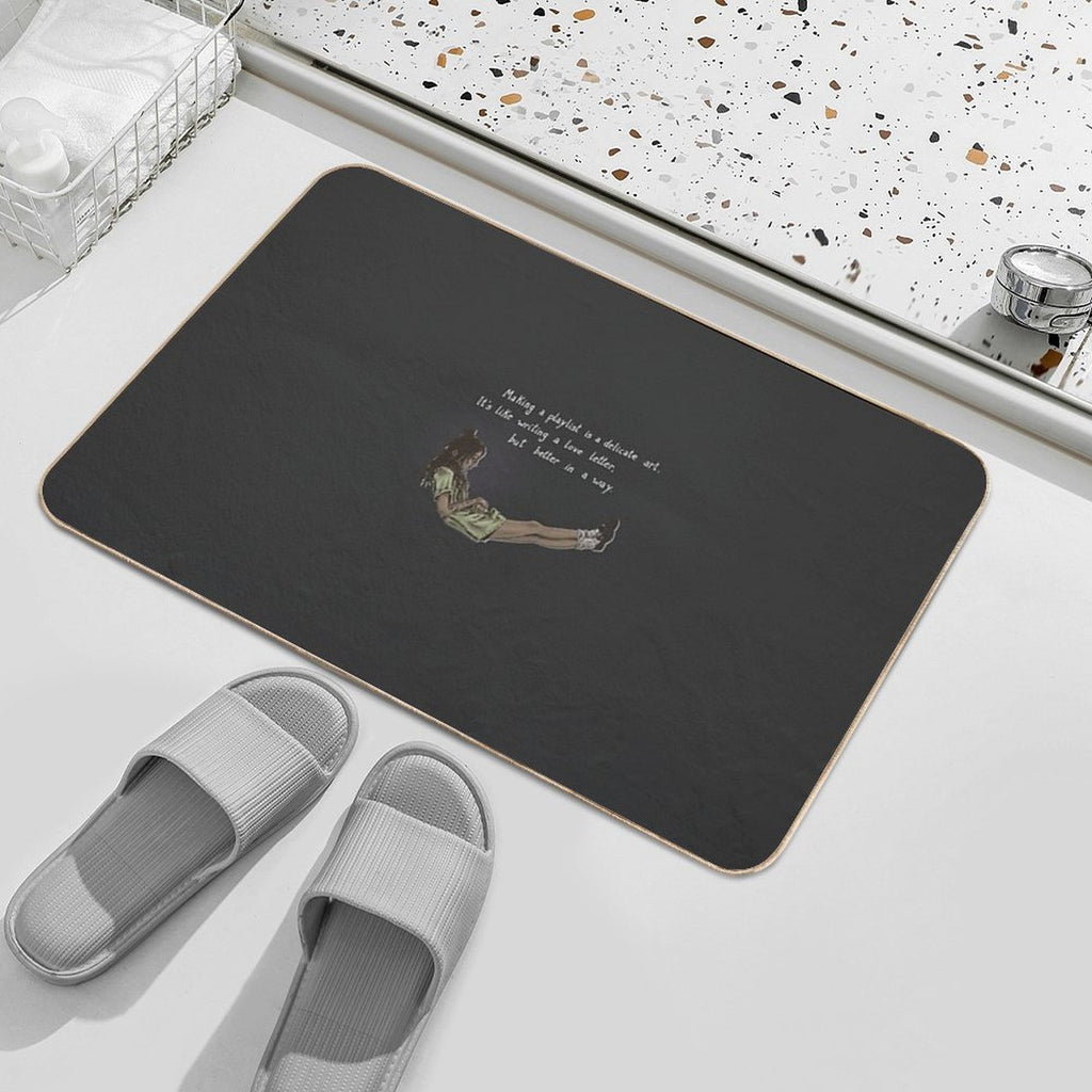 High Fidelity Rob  Easy Maintenance Bath Mat