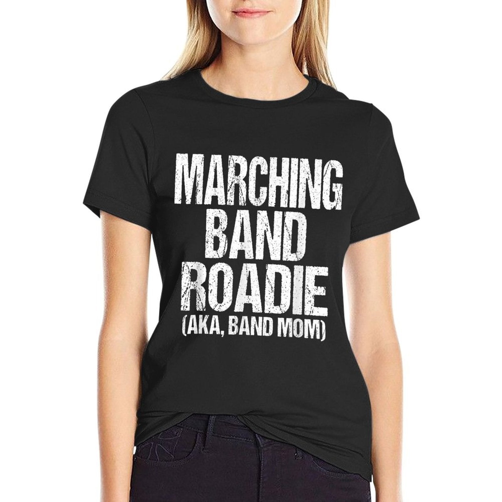 College And High School Marching Band Roadie Band Mom  Classic T-Shirt