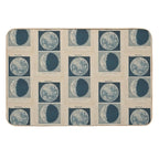 Full And Crescent Moon  Dirt-Trapping Bath Mat