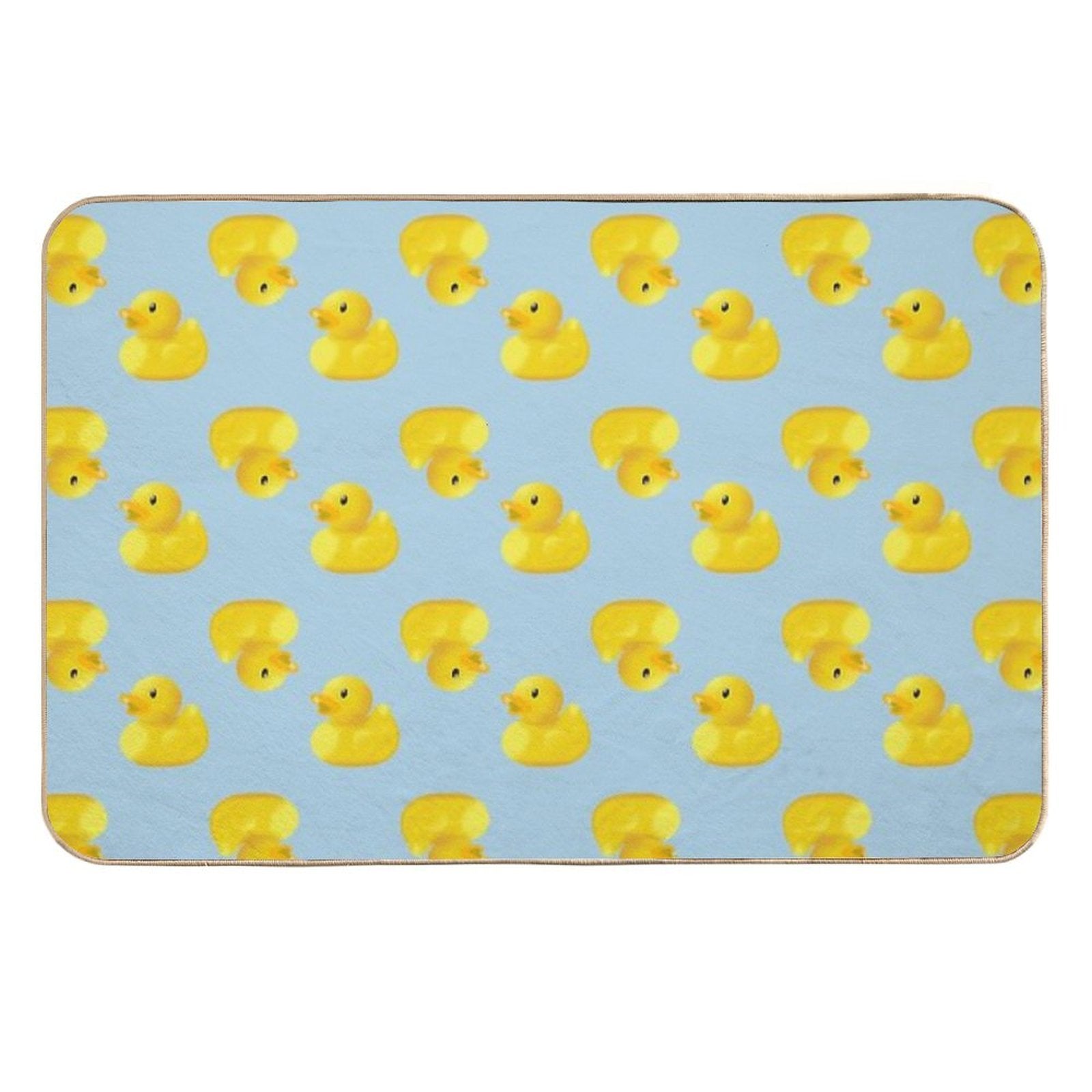 Sweet Rubber Ducks  Fade-Resistant Bath Mat