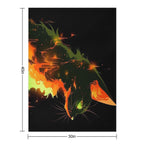 Firestar Graffiti Comfort Throw Blanket