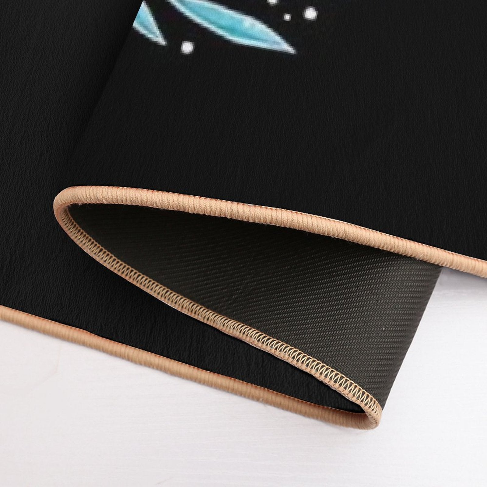 Moon Moth 01  Nikury  Long-Lasting Bath Mat