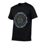 VIKING CELTIC FENRIR - Wolf Of Odin Norse Myths Nordic Gifts  Oversized Silhouette T-Shirt