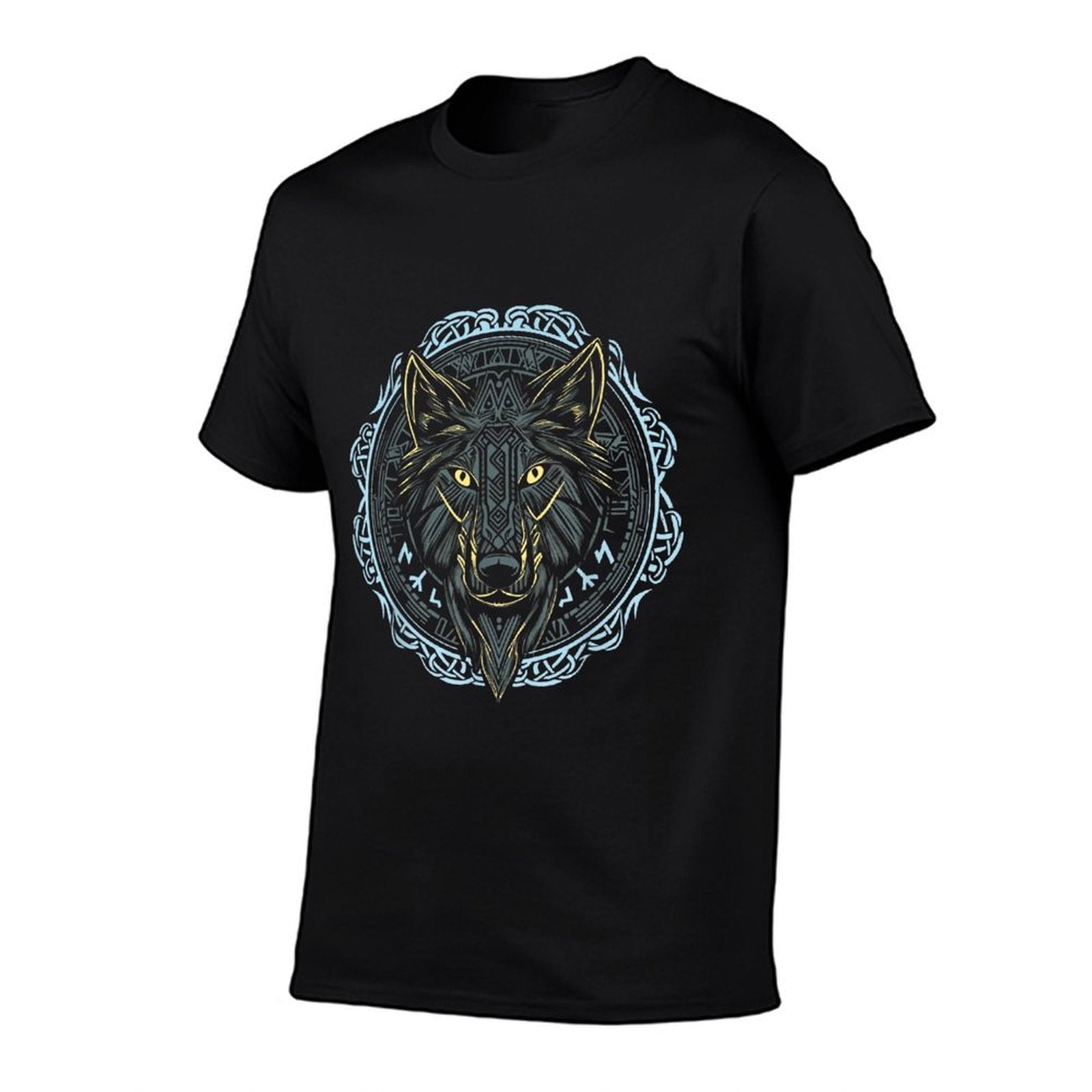 VIKING CELTIC FENRIR - Wolf Of Odin Norse Myths Nordic Gifts  Oversized Silhouette T-Shirt