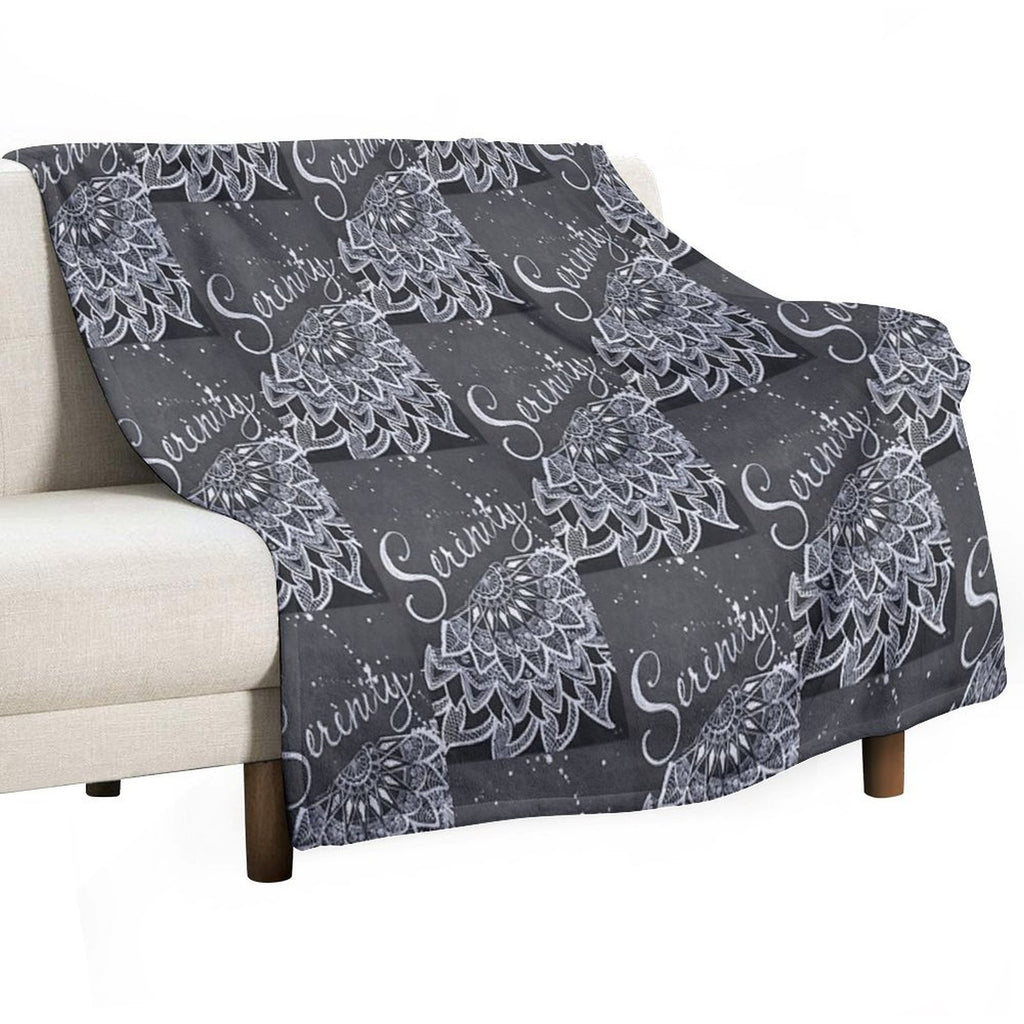 Serenity Mandela All-season Throw Blanket