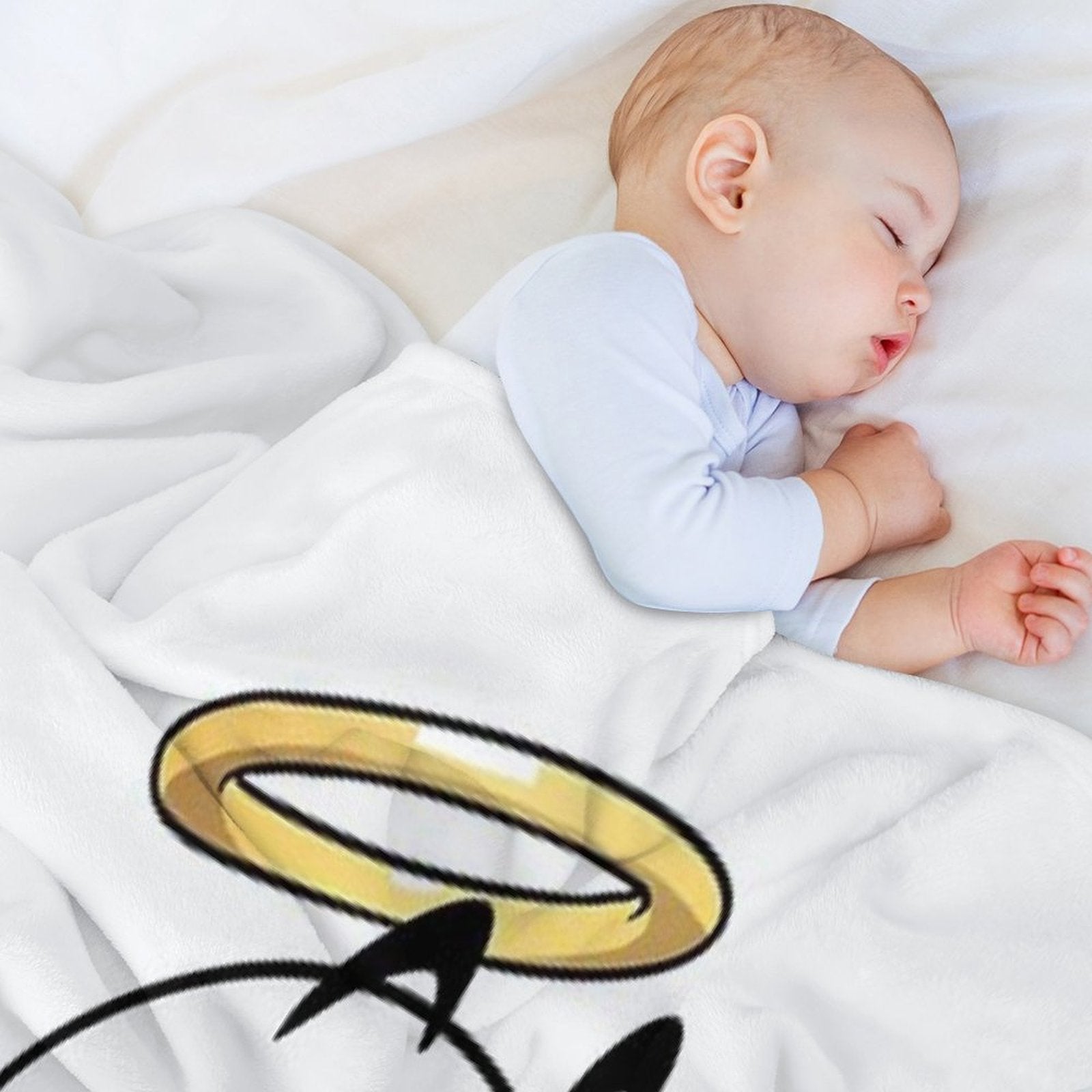 Angelic Sak Durable Throw Blanket