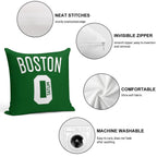 JAYSON TATUM 2020 Soft Decorative Cover Throw Pillow