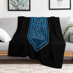 NSW State of Origin Machine-washable Throw Blanket