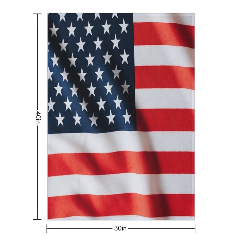 4th of July Compact Throw Blanket