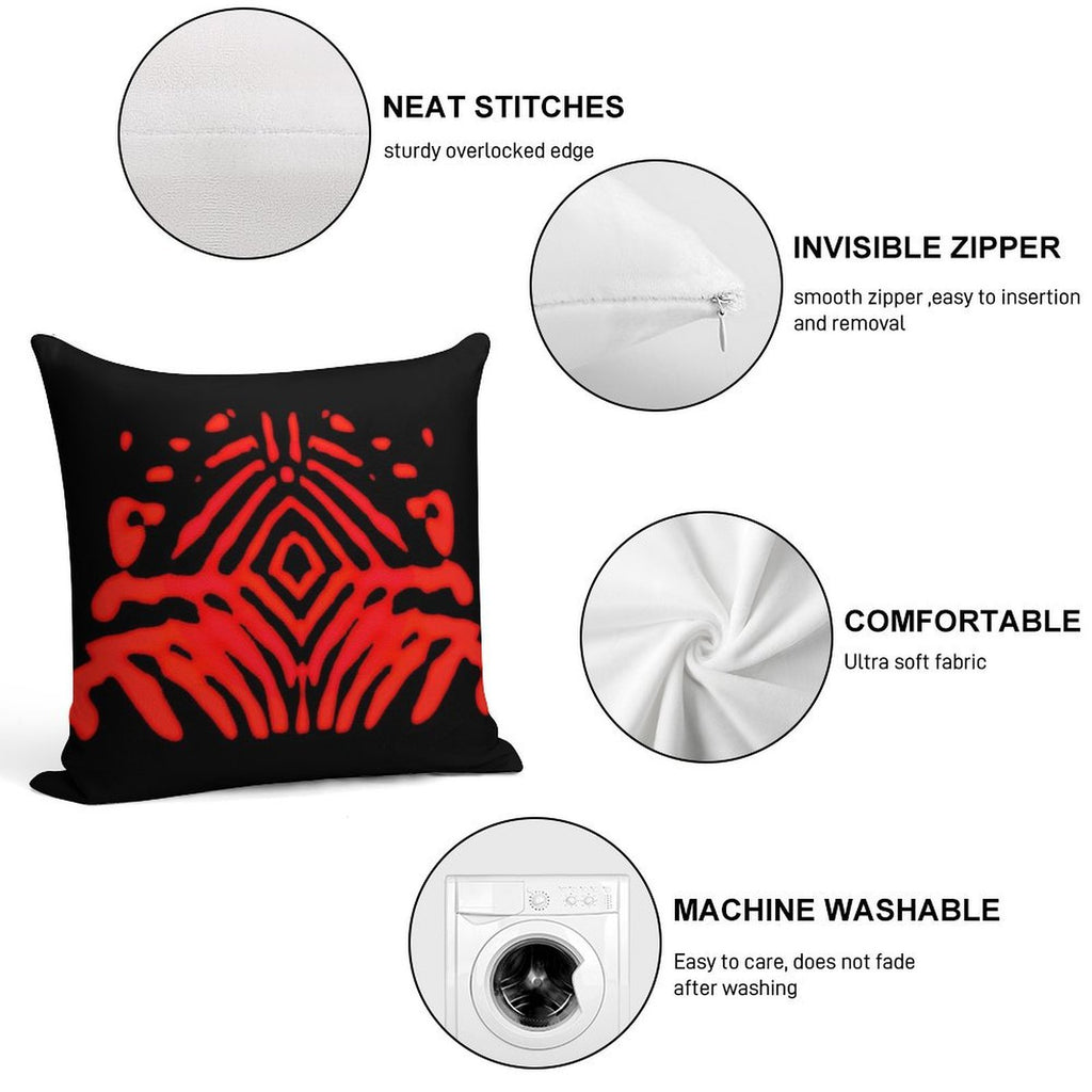 RUBY DIAMOND Soft Luxury Feel Throw Pillow