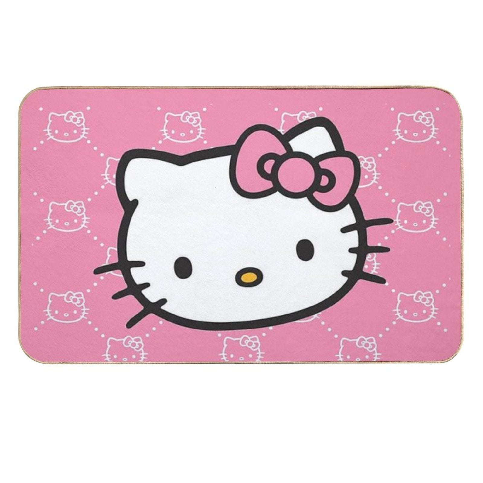 Pink Hello Kitty Design  Versatile Bath Mat