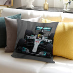 Lewis Hamilton 44 - Digital Art Soft Multiple Sizes Throw Pillow