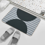 Scandi Minimalist  Easy To Clean Bath Mat
