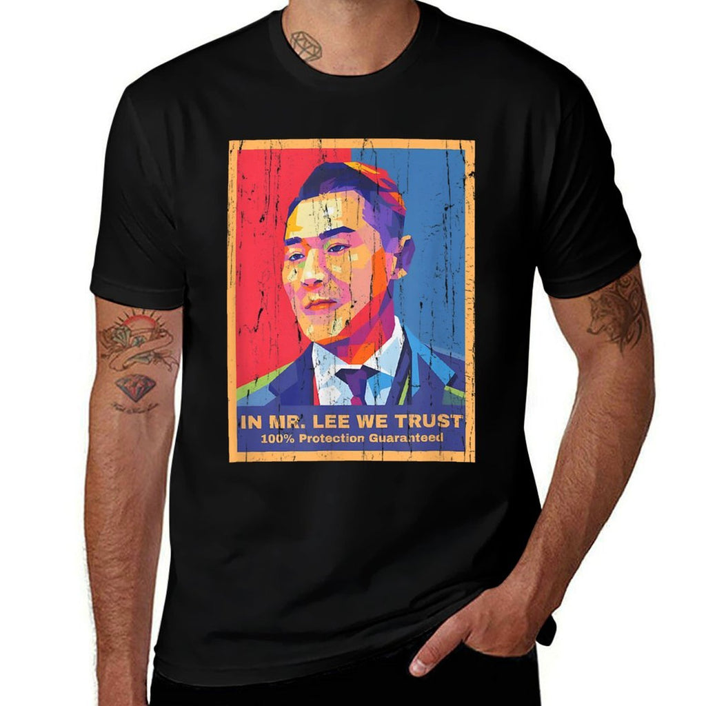 In Mr Lee We Trust, Meme Funny Music  Breathable T-Shirt