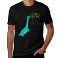 Cute Dinosaur Plants In Pocket Funny Pocket Dinosaur  Quick-drying T-Shirt