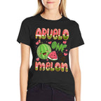 Abuelo Of One In A Melon 1St Birthday Watermelon Bday Party  Oversized Silhouette T-Shirt