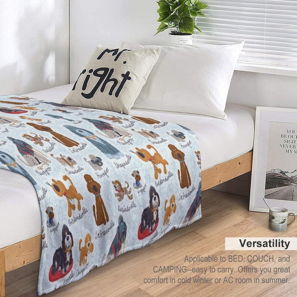 Oodles of Doodles Quick-dry Throw Blanket