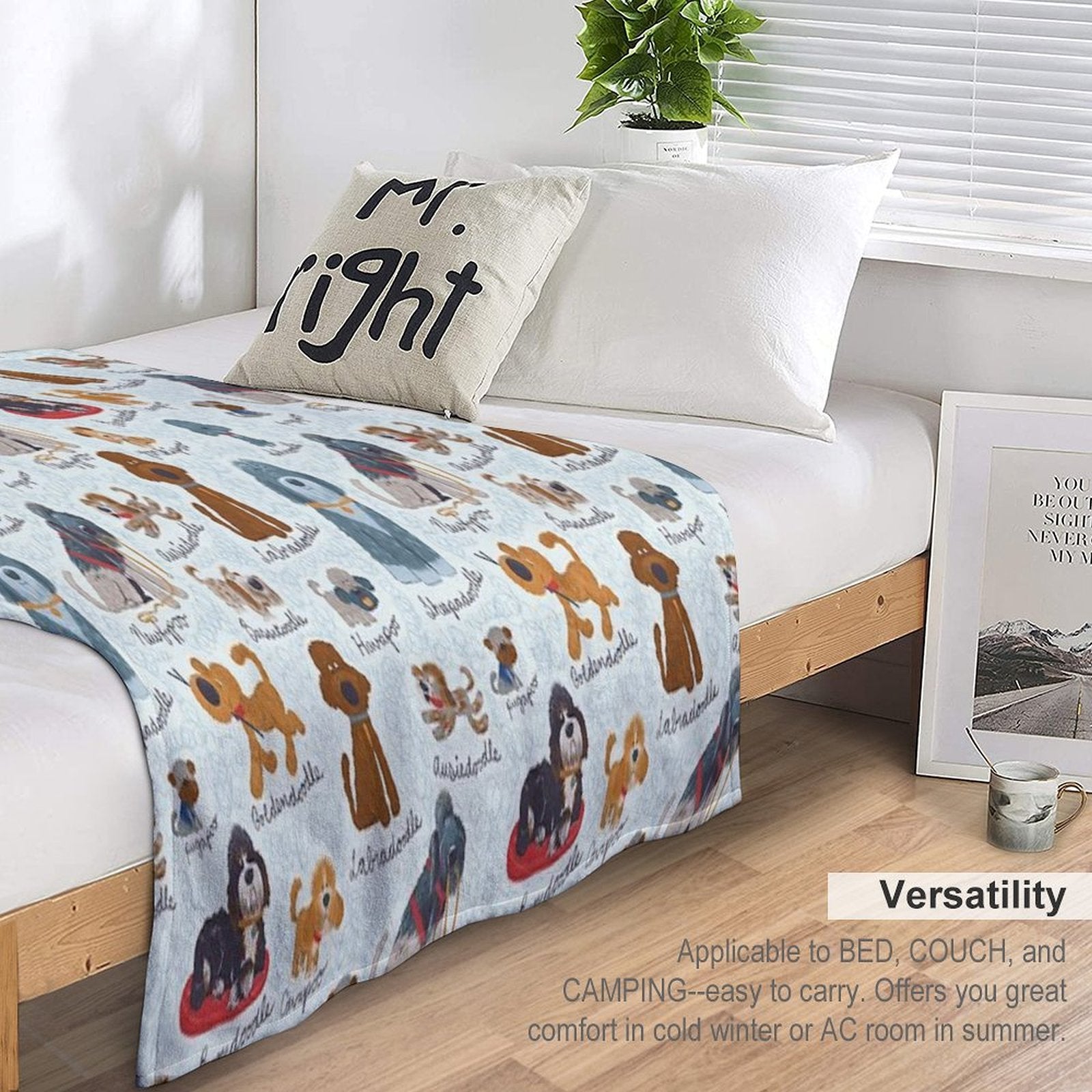 Oodles of Doodles Quick-dry Throw Blanket