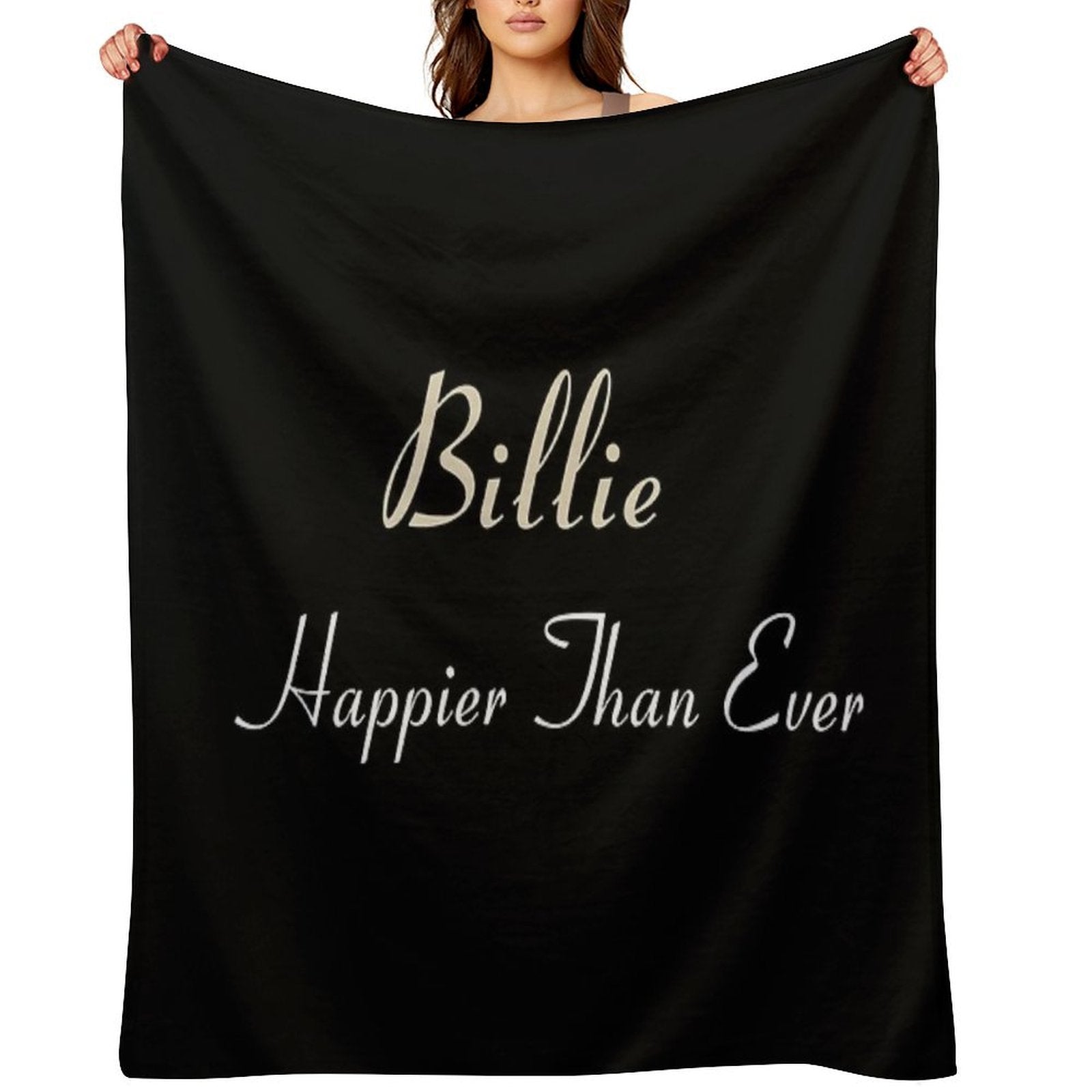 Billie Happier Than Ever Versatility Throw Blanket